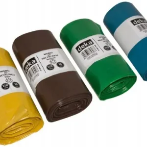 WOREK RECYKLING ZIELONY 120L A10 Wysoka jakość